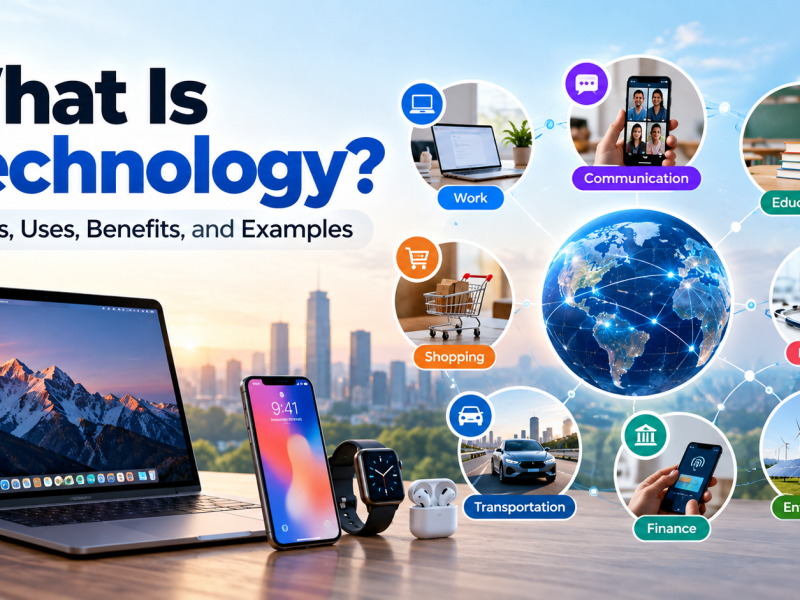 What Is Technology? Types, Uses, Benefits, and Examples
